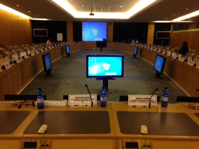 Major Groups and Other Stakeholders Meeting room at UNECA