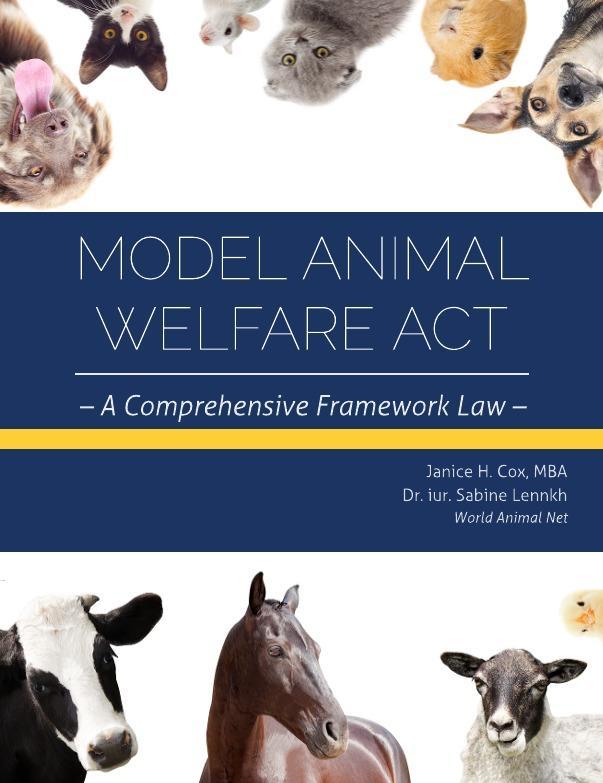 Part 2: Proposal for the Wording of a New Animal Welfare Act