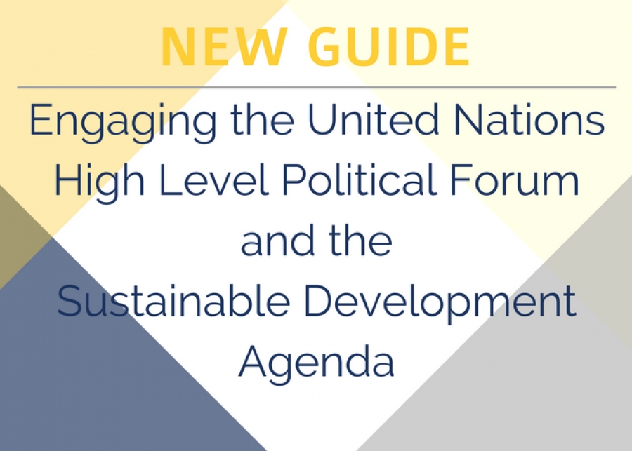 WAN Releases New Guidance on Engaging the UN’s Sustainable Development Agenda