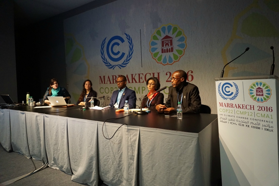Updates from COP22 in Marrakech, Morocco